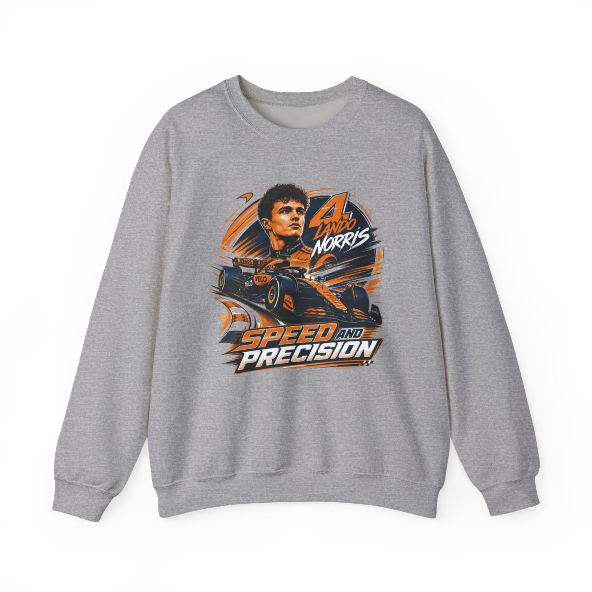 Lando Norris "Speed and Precision" Crewneck