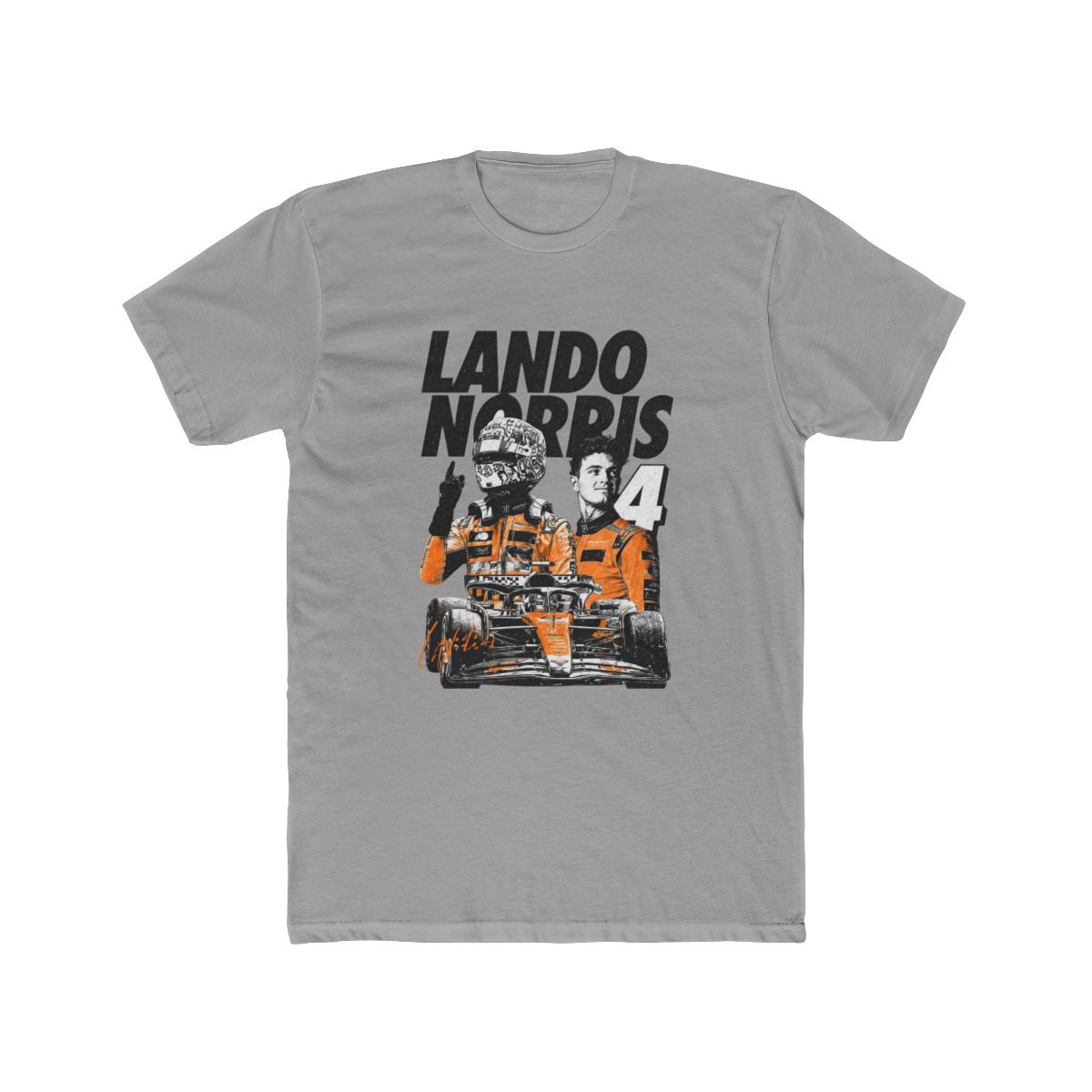 Lando Norris F1 T Shirt 2026 | Retro LN4 Racing Tee | McLaren Formula One Team Fan Gift - alternate angle 5, merchandise