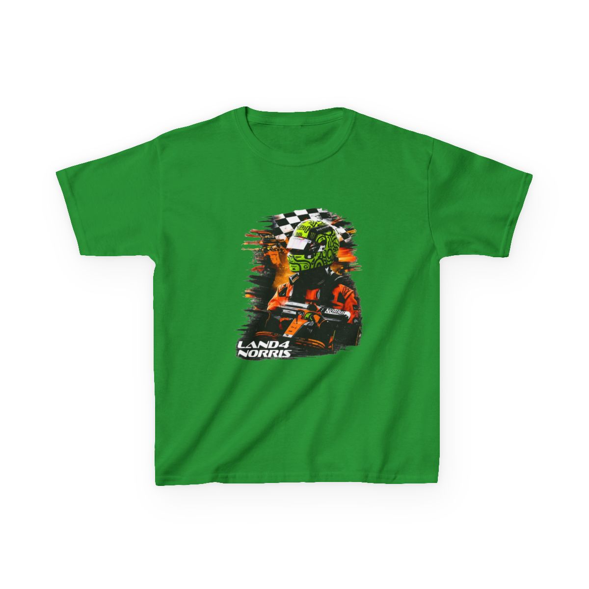 Lando Norris Checkpoint Kids T-Shirt - alternate angle 3, merchandise